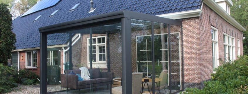 Select Windows Drachten - Veranda met glazen schuifwand