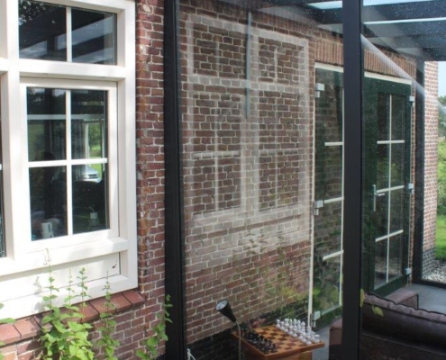 Select Windows Drachten - Veranda met glazen schuifwand