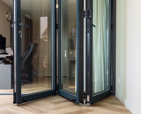 Aluminium vouwwand Promoveo Zorg - Select Windows Drachten